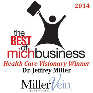 Miller Vein Wins MichBusiness Award