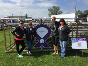 Miller Vein Team Supports Relay for Life Monroe